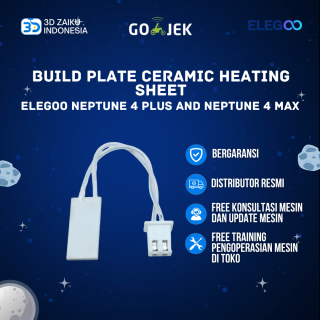 Original ELEGOO Neptune 4 Plus and Neptune 4 MAX Build Plate Ceramic Heating Sheet